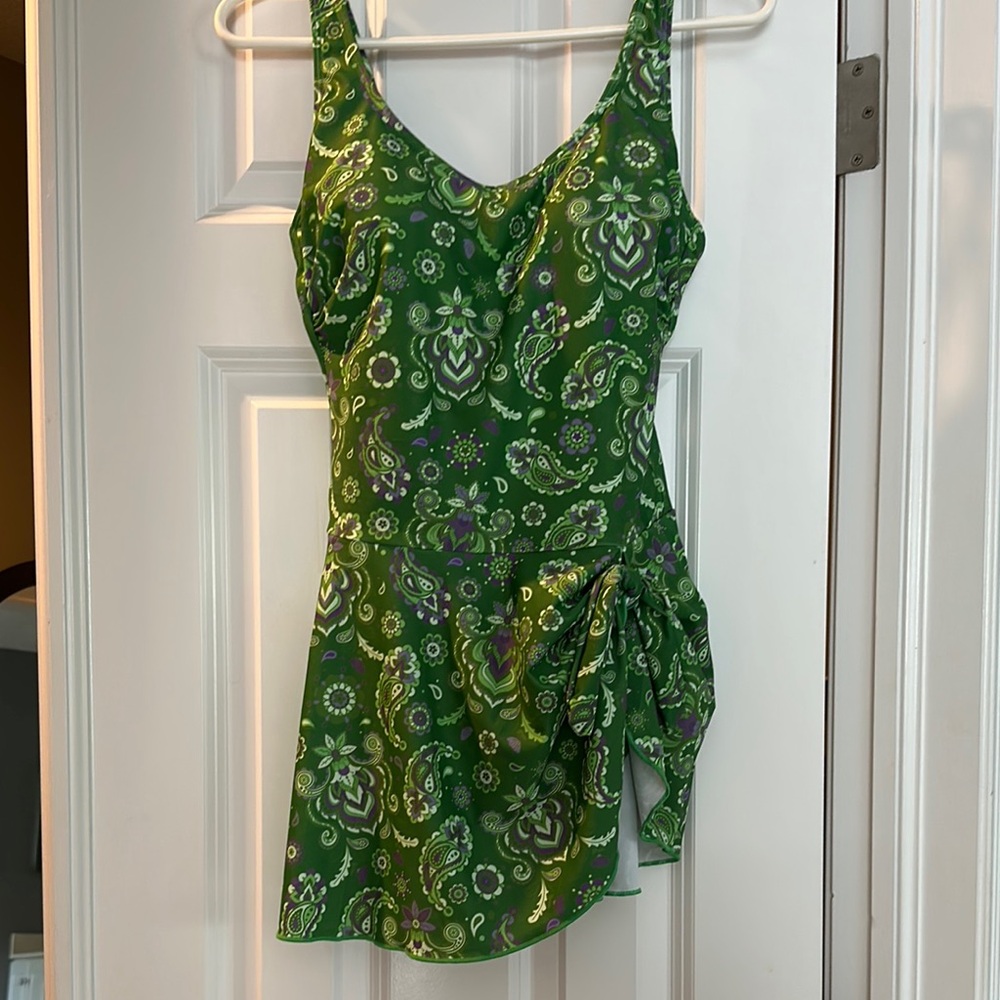 Green Paisley Women's swimsuit